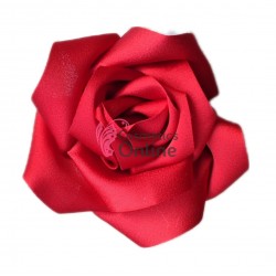 Brosa si clema pentru par sau vestimentar TRD018II trandafir Rosie